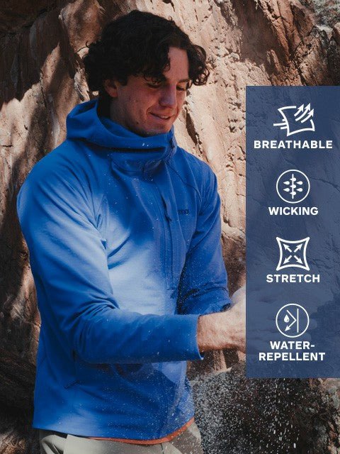 Marmot Men Pinnacle DriClime® Weatherproof Hoody