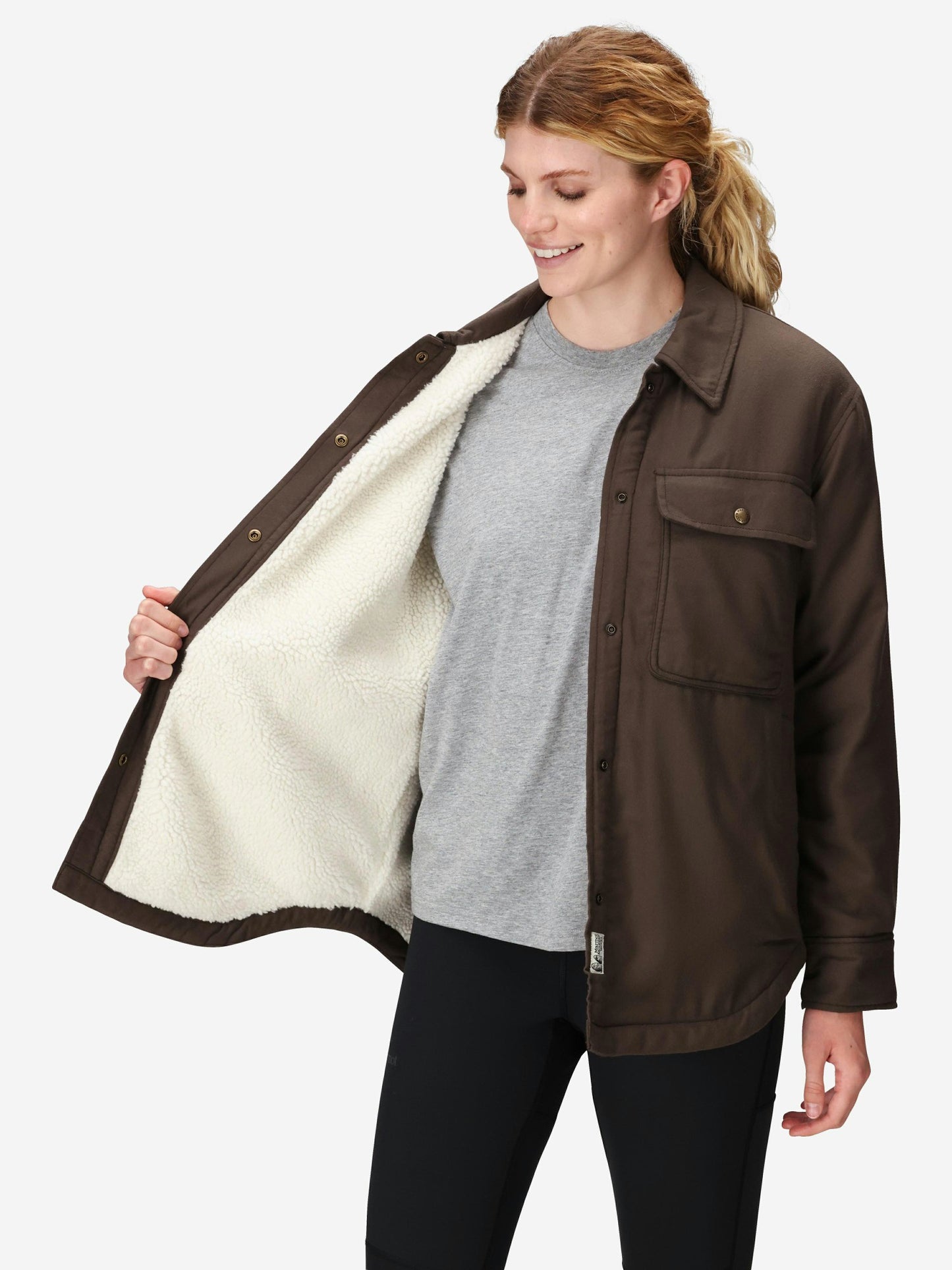 Marmot Sale Ridgefield Sherpa-Lined Flannel Shirt Jacket (Fall 2025)