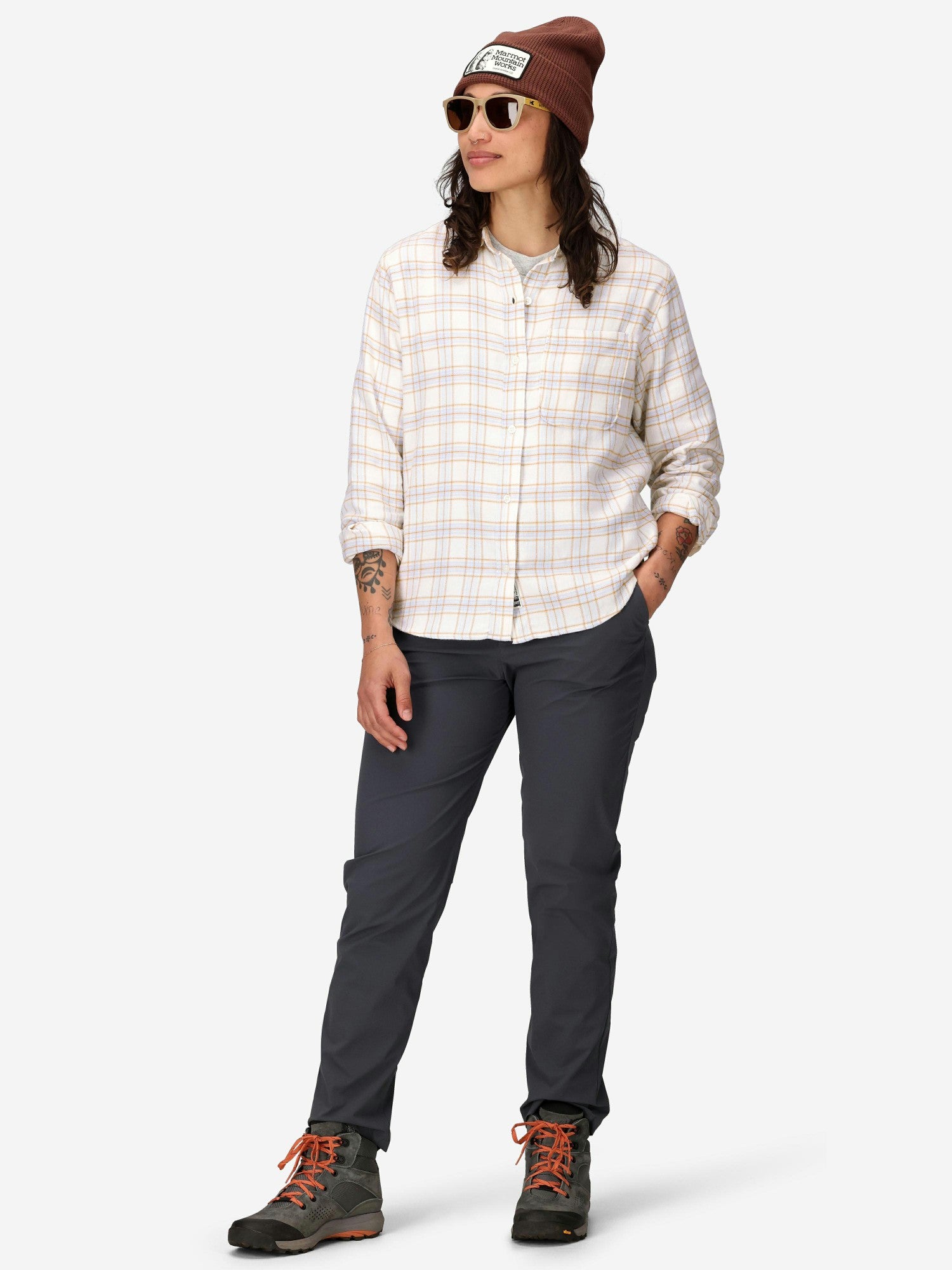 Marmot Sale Rush Creek Lightweight Flannel Long-Sleeve Shirt (Fall 2025)