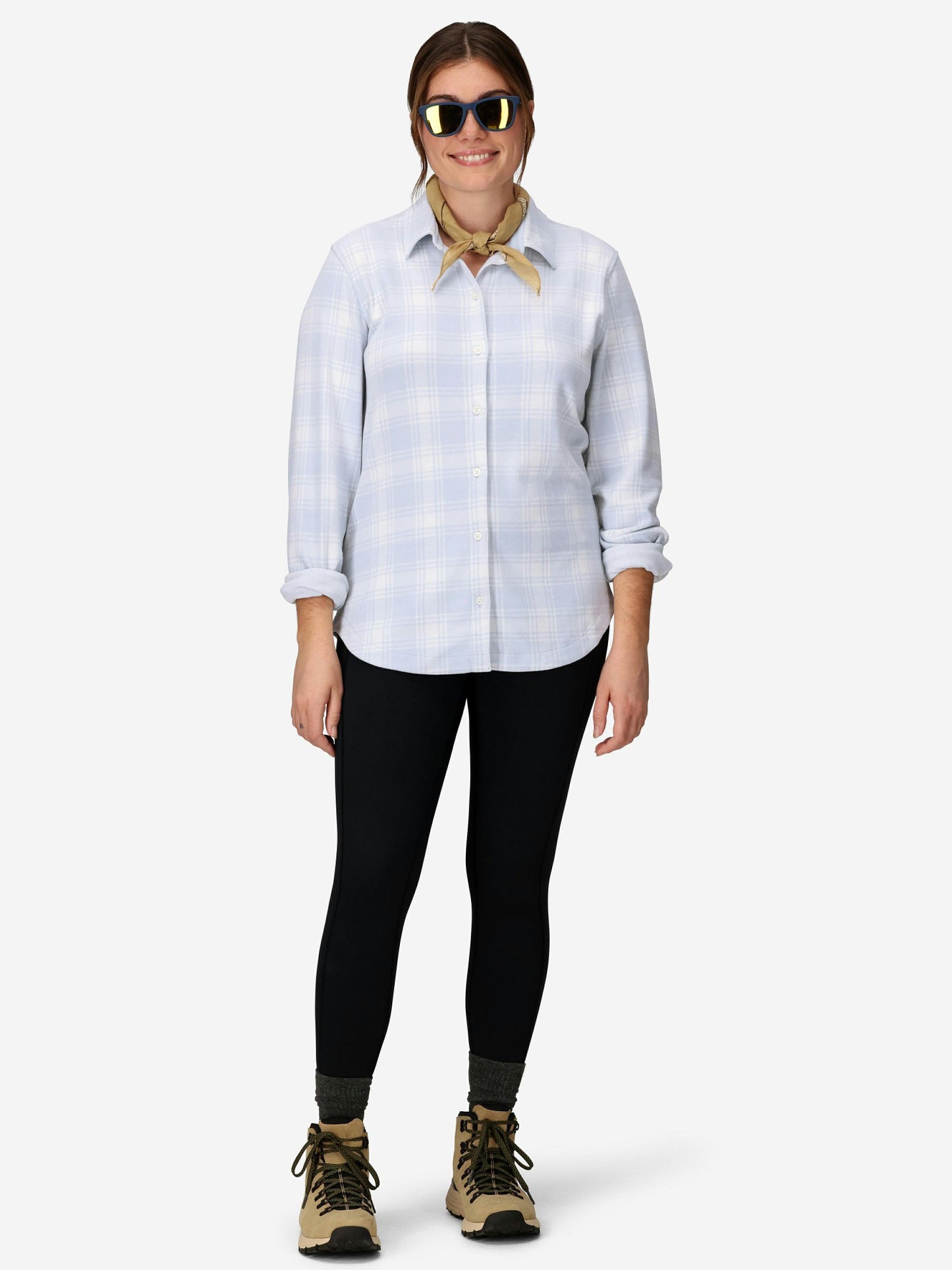 Marmot Sale Alpine Haven Soft Stretch Knit Flannel Long-Sleeve Shirt (Fall 2025)