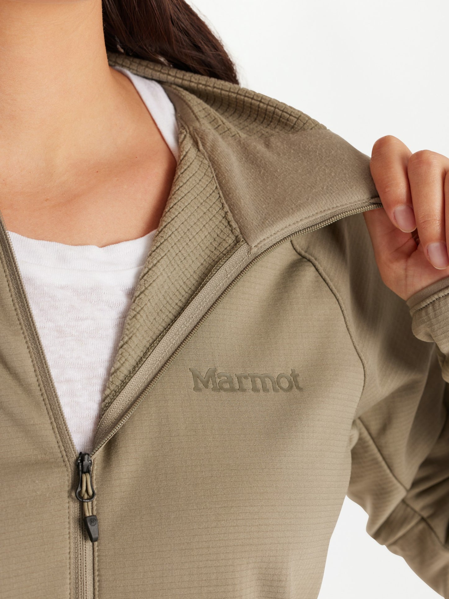 Marmot Sale Leconte Tech Grid Full-Zip Fleece Hoody (Fall 2025)