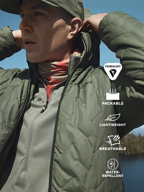 Marmot Men MonoQuilt PrimaLoft® Insulated Hoody