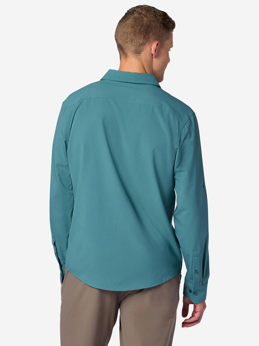 Marmot Men AirExchange Perforated Long-Sleeve Collared Shirt