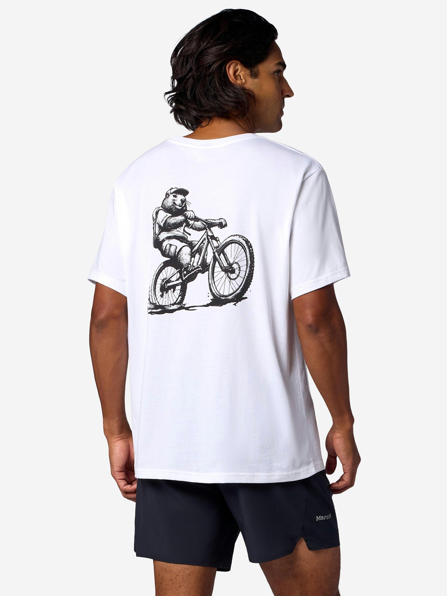 Marmot Men Mountain Bike Marty Short-Sleeve T-Shirt