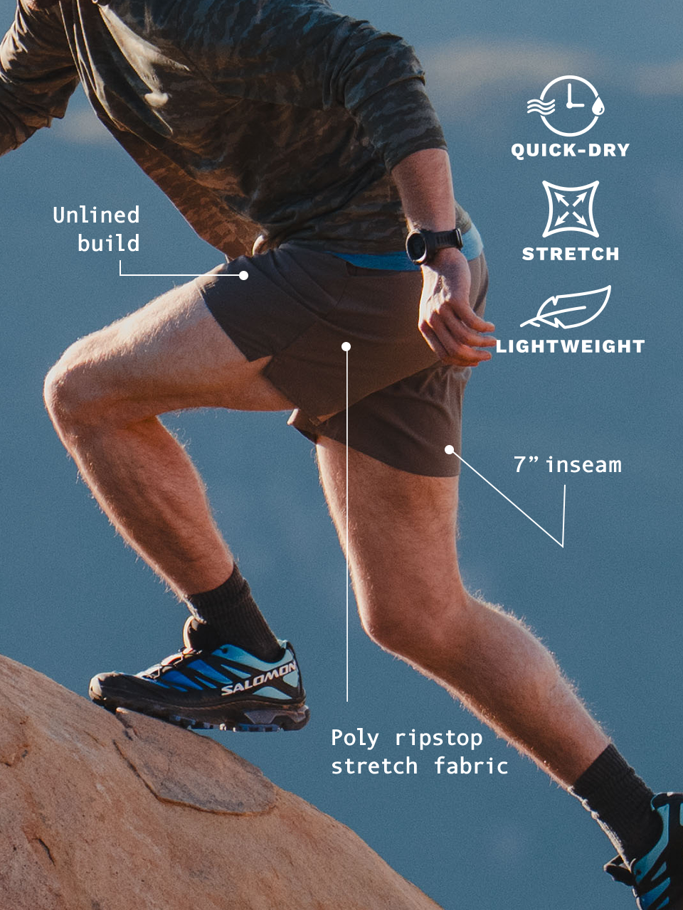 Marmot Men Upbeat Active Short 7"