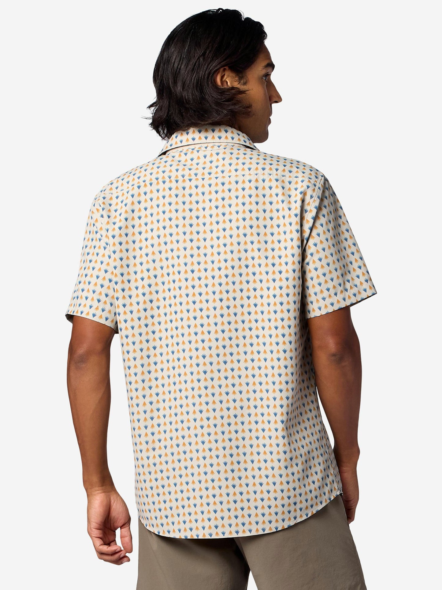 Marmot Men AirExchange UPF 40 Novelty Short-Sleeve Collared Shirt