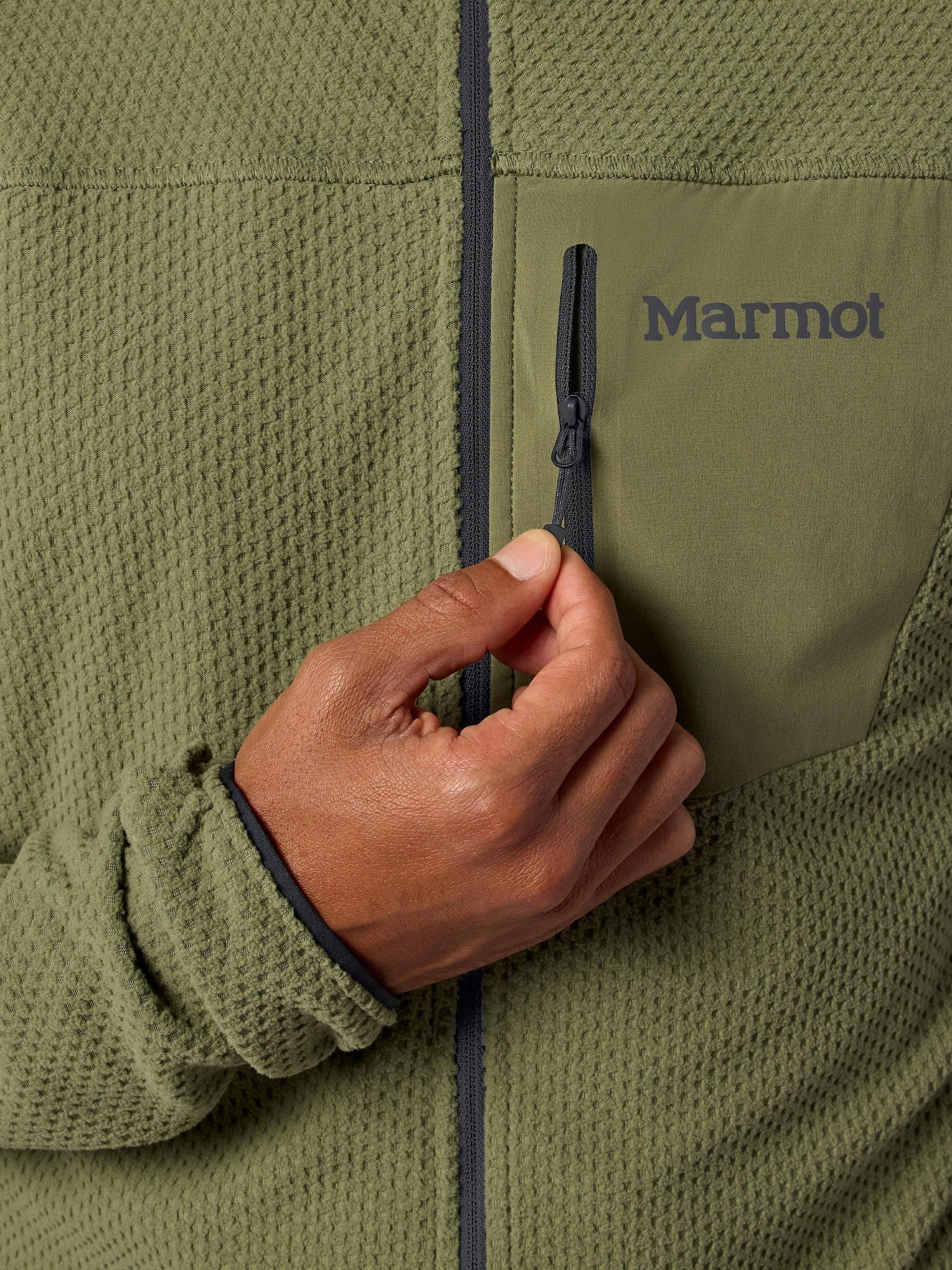 Marmot Men AirFleece Performance Full-Zip Jacket