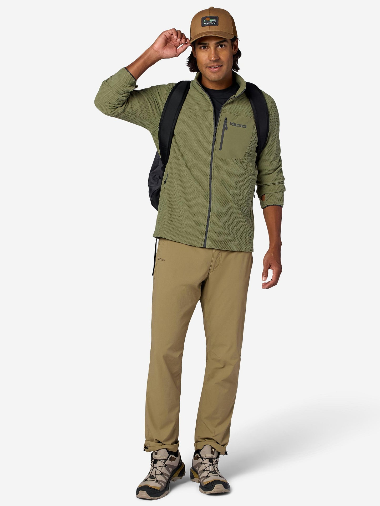 Marmot Men AirFleece Performance Full-Zip Jacket