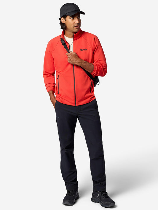 Marmot Men Leconte Tech Grid Fleece Full-Zip Jacket