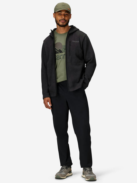 Marmot Men Drop Line Sweater Fleece Full-Zip Hoody