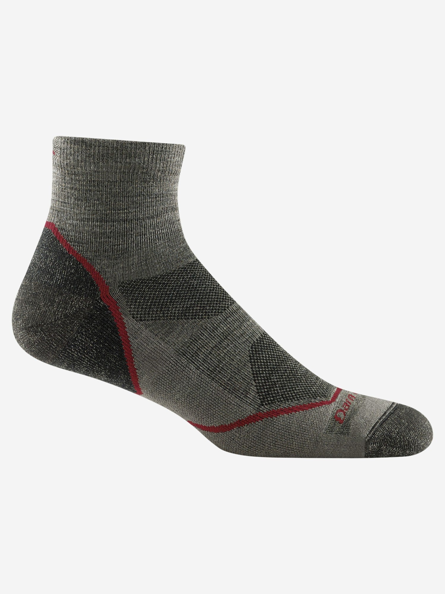 Marmot Men Light Hiker 1/4 Lightweight with Cushion Hiking Socks