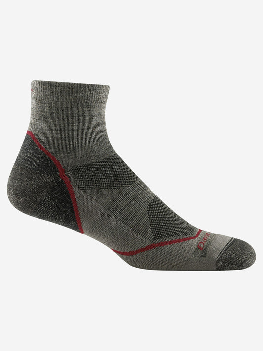 Marmot Men Light Hiker 1/4 Lightweight with Cushion Hiking Socks