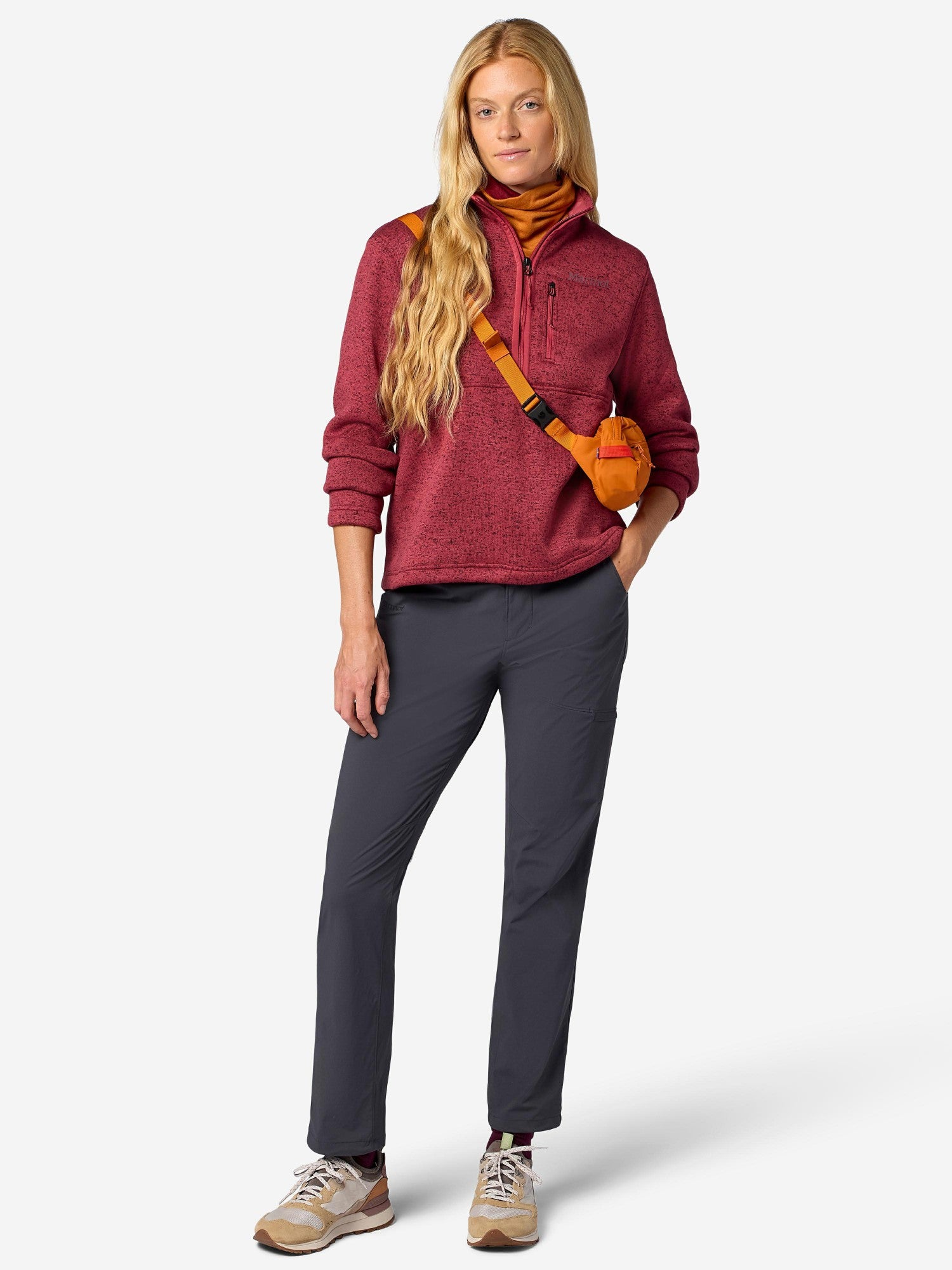 Marmot Men|Women Drop Line Sweater Fleece Half-Zip