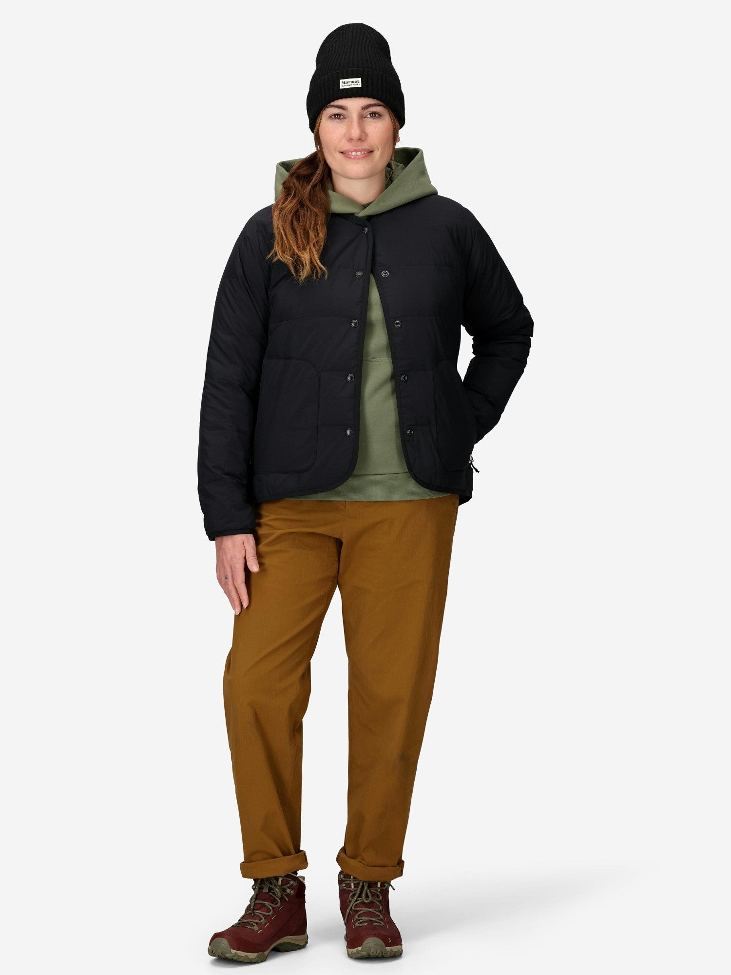 Marmot Women Ares Down Collarless Jacket