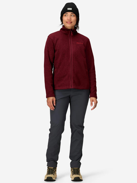 Marmot Sale Drop Line Sweater Fleece Full-Zip Jacket (Fall 2025)