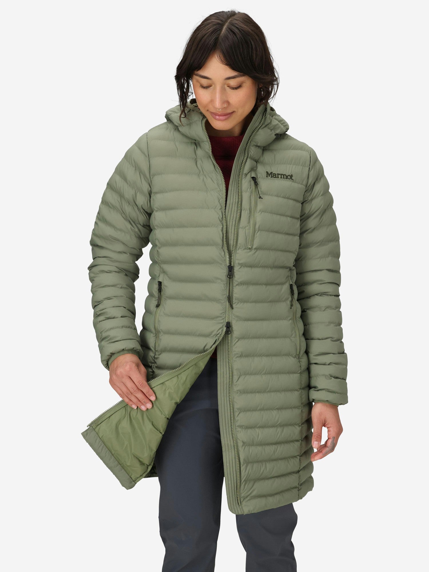 Marmot Women Echo Featherless Insulated Long Jacket