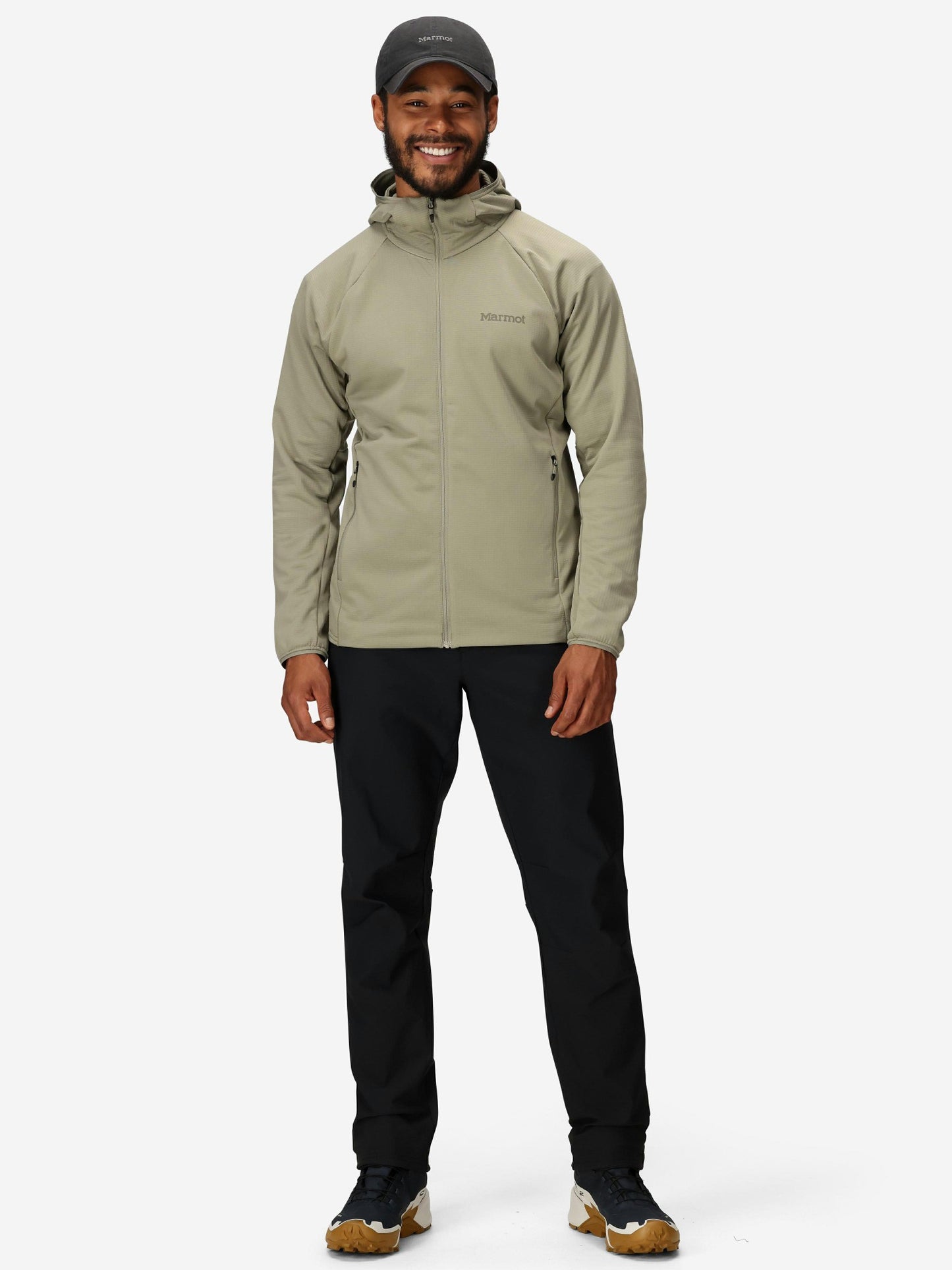 Marmot Sale Leconte Tech Grid Fleece Full-Zip Hoody (Fall 2025)