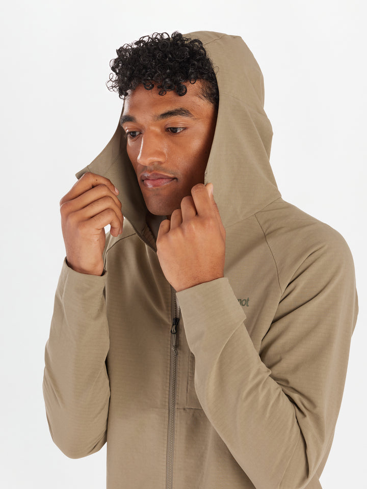 Marmot Sale Leconte Tech Grid Fleece Full-Zip Hoody (Fall 2025)